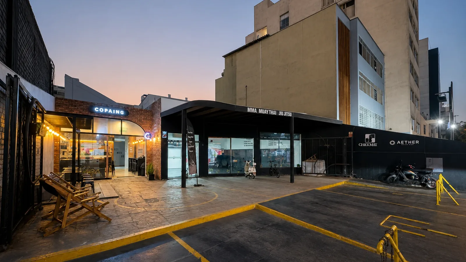 Fachada de la sede Miraflores